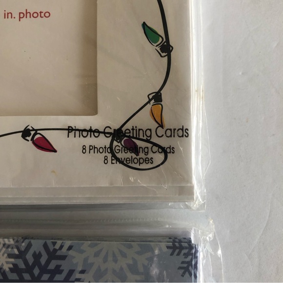 STUDIO 18 HOLIDAY PHOTO GREETING CARDS NWT SET OF TWO - Picture 9 of 13